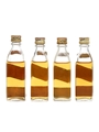 Johnnie Walker Red Label Bottled 1970s & 1980s 4 x 4.7cl-5cl / 40%