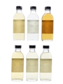 Signatory Vintage Cask Samples Bowmore, Highland Park, Macallan, Old Pulteney, Rosebank, Springbank 6 x 10cl