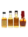 Four Roses, Jack Daniel's & Maker's Mark  4 x 5cl