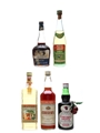 Assorted French & Italian Liqueurs Bottled 1970s-1980s 5 x 75cl-100cl