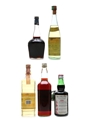 Assorted French & Italian Liqueurs Bottled 1970s-1980s 5 x 75cl-100cl