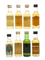 Assorted Scotch Malt Whisky Benromach, Glen Deveron, Glen Grant, Loch Lomond, Speyside 8 x 5cl