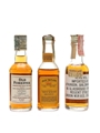 Old Forester, Old Taylor & Wild Turkey Bottled 1960s-1980s 3 x 4.7cl-5cl