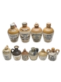 10 x Scotch Whisky Ceramic Miniature 