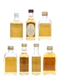 Assorted Single Malt Whisky inc. Linkwood 1970s 7 x Miniature