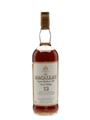 Macallan 12 Year Old Bottled 1990s - Duty Free 100cl / 43%