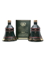 Bell's Ceramic Decanters Christmas 1992 & 1993 2 x 70cl / 40%