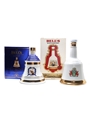 Bell's Ceramic Decanters Golden Anniversary & The Royal Wedding 70cl & 75cl