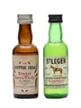 2 x Blended Scotch Whisky Miniatures 