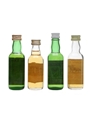 Black Douglas, National Choice, James MacArthur's & James Martin's Bottled 1970s-1980s 4 x 5cl / 40%