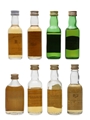 Assorted Blended Scotch Whisky Cottons Choice, Craw's Nest, Golden Lion, Hamilton's, HBC, Howtowdie & Rochambeau 8 x 5cl / 40%