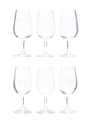 6 x Degustation Crystal Glasses Boxed 6 x 21cl
