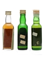 3 x Blended Scotch Whisky Miniatures 