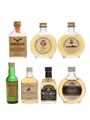 Assorted Blended Scotch Whisky Bottled 1970s-1980s - Beneagles, Chequers, Famous Grouse & Royal Ages 7 x 5cl-7.1cl