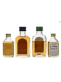 Yates Brothers, Young's & Wicanders Bottled 1960s-1980s 4 x 5cl-7.1cl / 40%