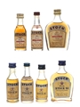 Stock 84 & Royalstock Brandy Bottled 1960s-1970s 7 x 3cl-4cl / 40%