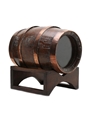 Barrel Dispenser Wood & Copper 16cm x 21cm
