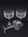Crystal Champagne Glasses Set