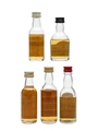 Cragganmore, Dalwhinnie, Glendullan, Glen Rothes & Inchgower 12 Year Old & 15 Year Old 5 x 5cl