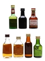 Assorted Whisky Liqueurs Atholl Brose, Drambuie, The Cock O' The North, Glayva, Hot Toddy, Lochan Ora & Wallace 7 x 4.7cl-5cl