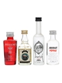 4 x Assorted Vodka Miniatures