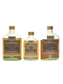 Three Barrels Rare Old French Brandy Bottled 1960s 2 x 35cl & 20cl / 40%