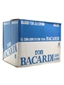 Bacardi Carta Blanca Bottled 1970s - Spain 12 x 100cl / 40%