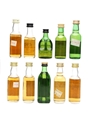 Assorted Single Malt Whisky 10 x Miniature