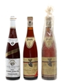 Finck Haffner 1979 TBA, Pieroth Beerenauslese 1976 & TBA 1973 Ortega & Rulander-Bouvier 3 x 70cl