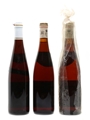 Finck Haffner 1979 TBA, Pieroth Beerenauslese 1976 & TBA 1973 Ortega & Rulander-Bouvier 3 x 70cl