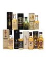 Assorted Single Malt Whisky inc.Auchroisk 1975 7 x Miniature
