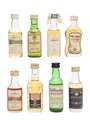 Assorted Single Malt Whisky 8 x Miniature