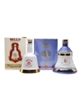 Bell's Ceramic Decanters Prince Henry 1984 & Queen Mother 100th 50cl & 70cl / 40%