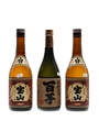 Assorted Japanese Shochu  3 x 90cl
