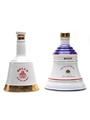 Bell's Ceramic Decanters Princess Henry & Princess Beatrice 50cl & 75cl