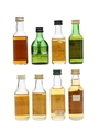 Assorted Single Malt Whisky 8 x Miniature 