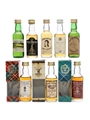 Assorted Blended Malt Whisky 8 x Miniature 
