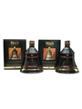 Bell's Ceramic Decanters Christmas 1994 & 1995 2 x 70cl / 40%