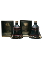 Bell's Ceramic Decanters Christmas 1992 & 1993 2 x 70cl / 40%