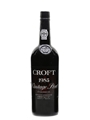 Croft 1985 Vintage Port Bottled 1987 12 x 75cl / 20.5%