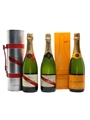 G H Mumm & Veuve Clicquot  3 x 75cl / 12%