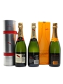 G H Mumm & Veuve Clicquot  3 x 75cl / 12%