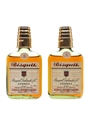 Bisquit 3 Star Bottled 1950s-1960s - Wax & Vitale 2 x 10cl / 40%