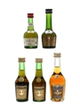 Courvoisier & Martell  5 x 3cl-5cl / 40%