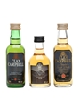 Clan Campbell 12 Year Old The Noble Scotch Whisky 3 x 5cl / 40%