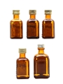 Cointreau Bottled 1970s 4 x 3cl & 5cl