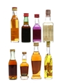 Assorted Spirits & Liqueurs  8 x 3cl-5cl