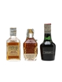 Laird O'Logan, Stewarts Dundee & Vat 69 Bottled 1960s 3 x 4.7cl