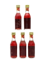 Campari Bitter Bottled 1970s 5 x 3.9cl / 25%