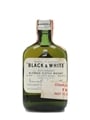 Black & White Bottled 1940s-1950 - Fleischmann Distilling Corporation 4.7cl / 43.4%
